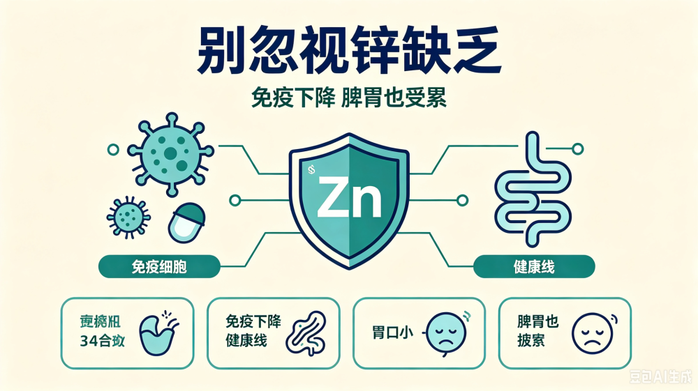 别忽视锌缺乏