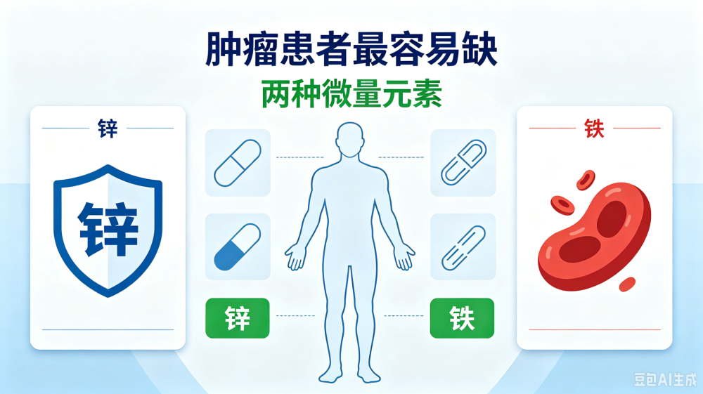 肿瘤患者最容易缺两种微量元素，补起来并不难！