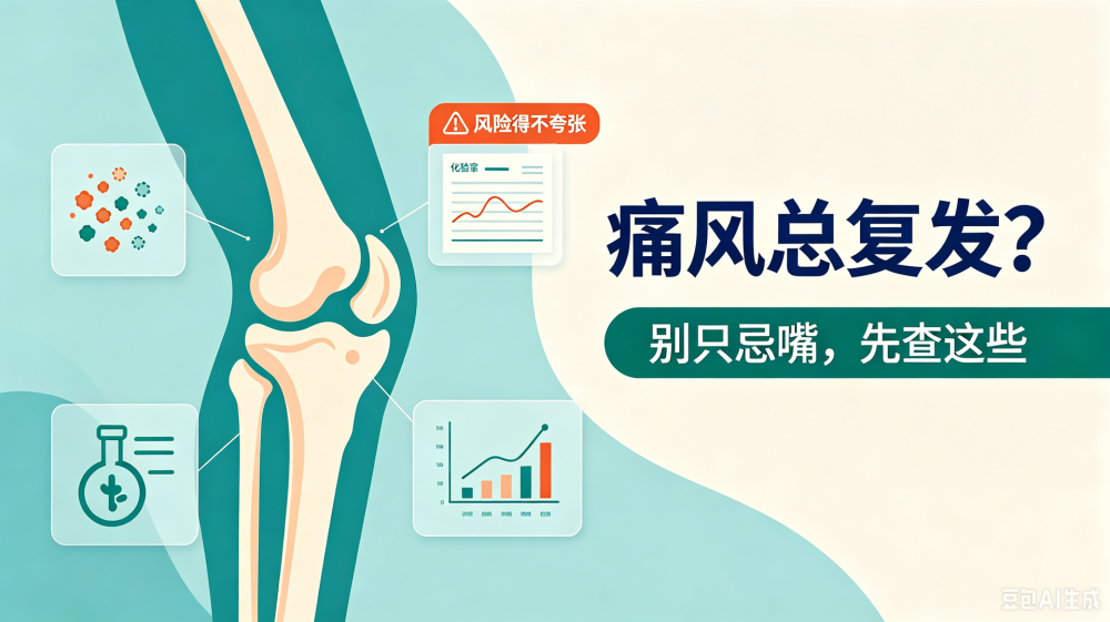 痛风总复发怎么回事？别只忌嘴，先查这些“隐形缺口